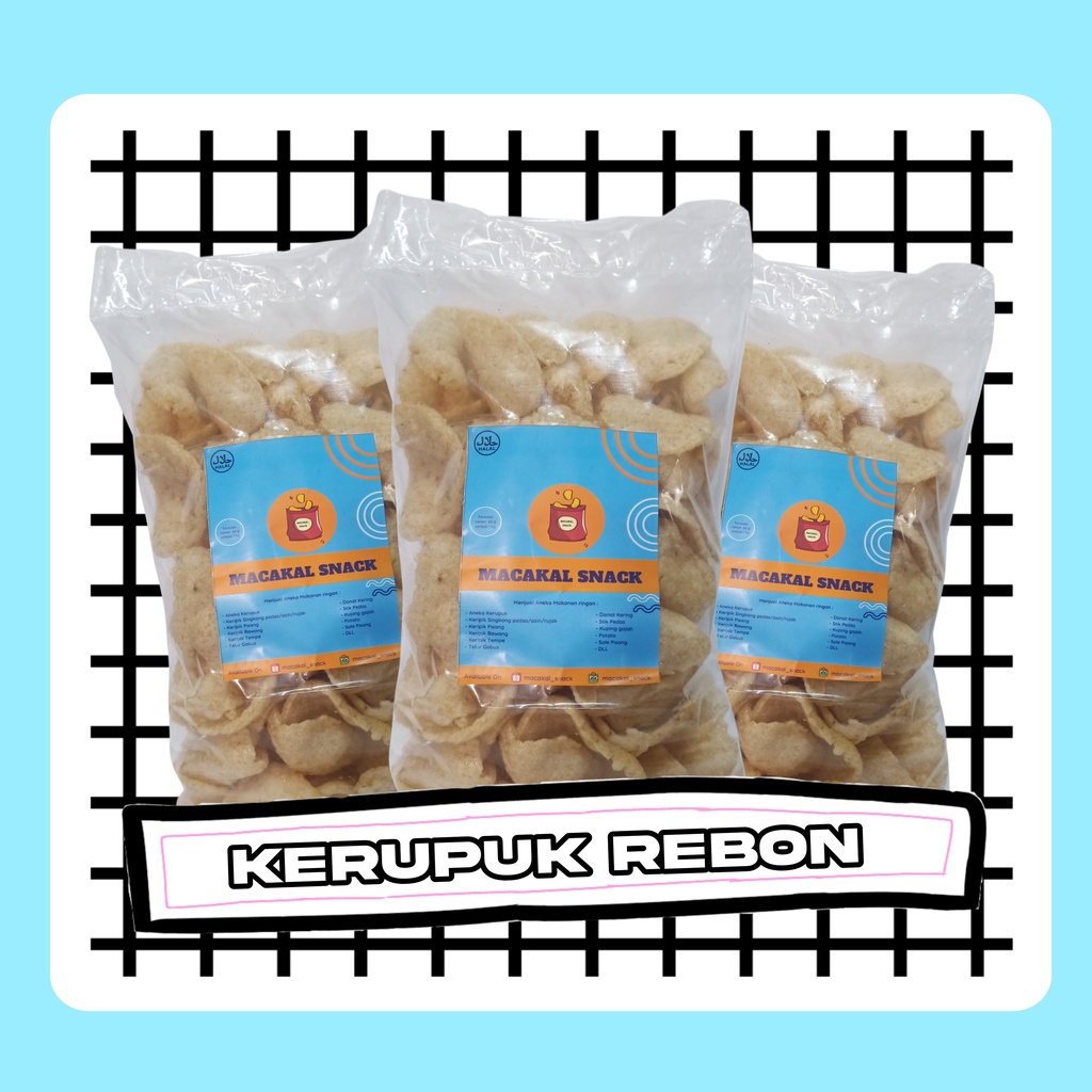 

Kerupuk Rebon 250 gram