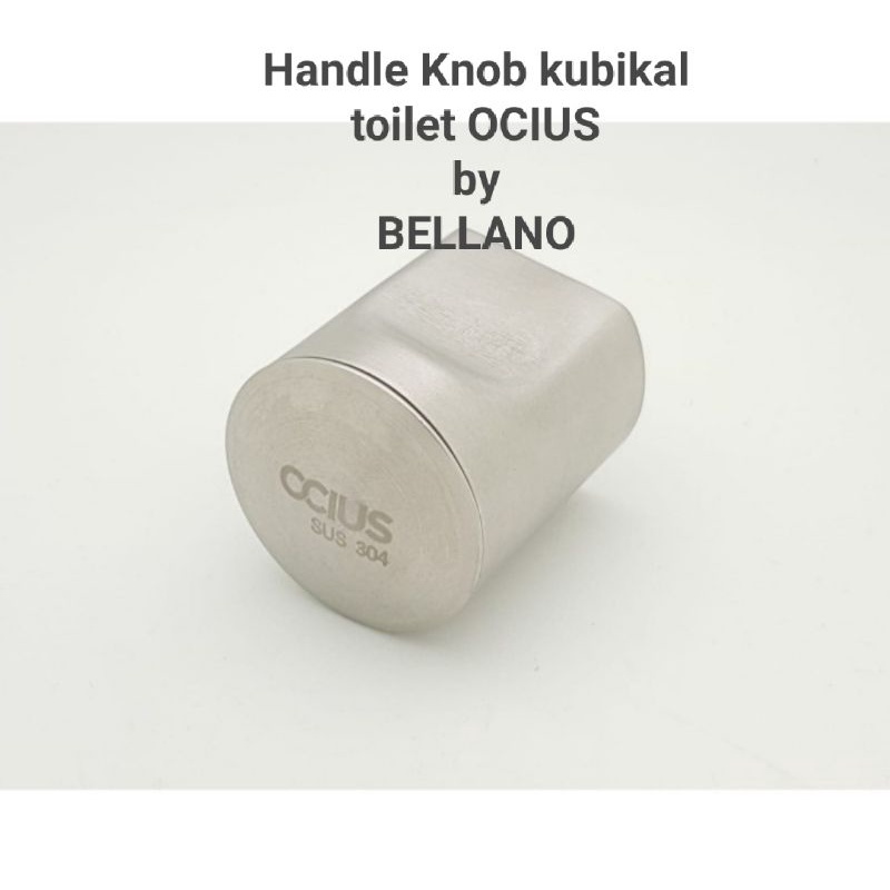 Handle knob kubikal toilet