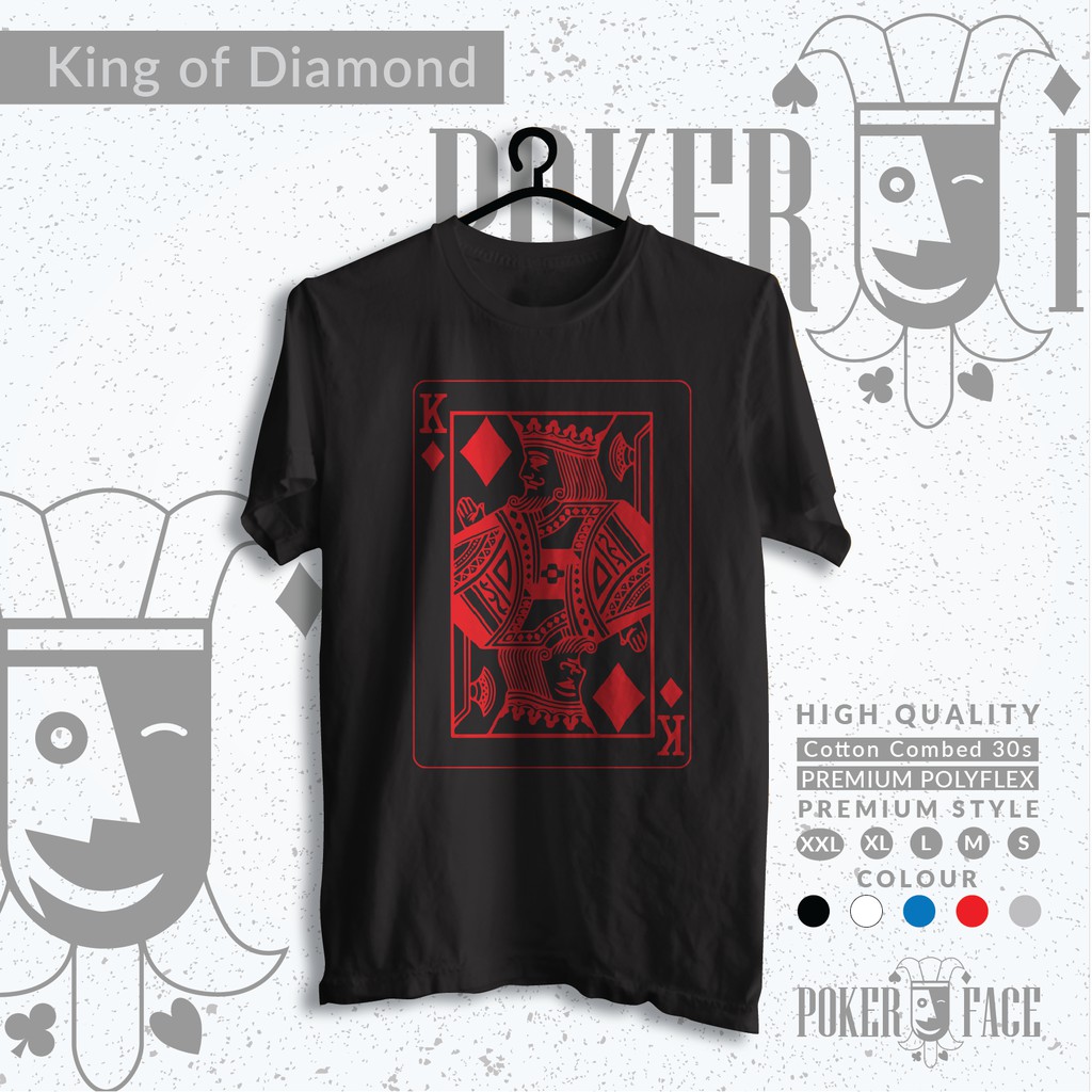 KAOS PREMIUM King of Diamonds - Poker Face