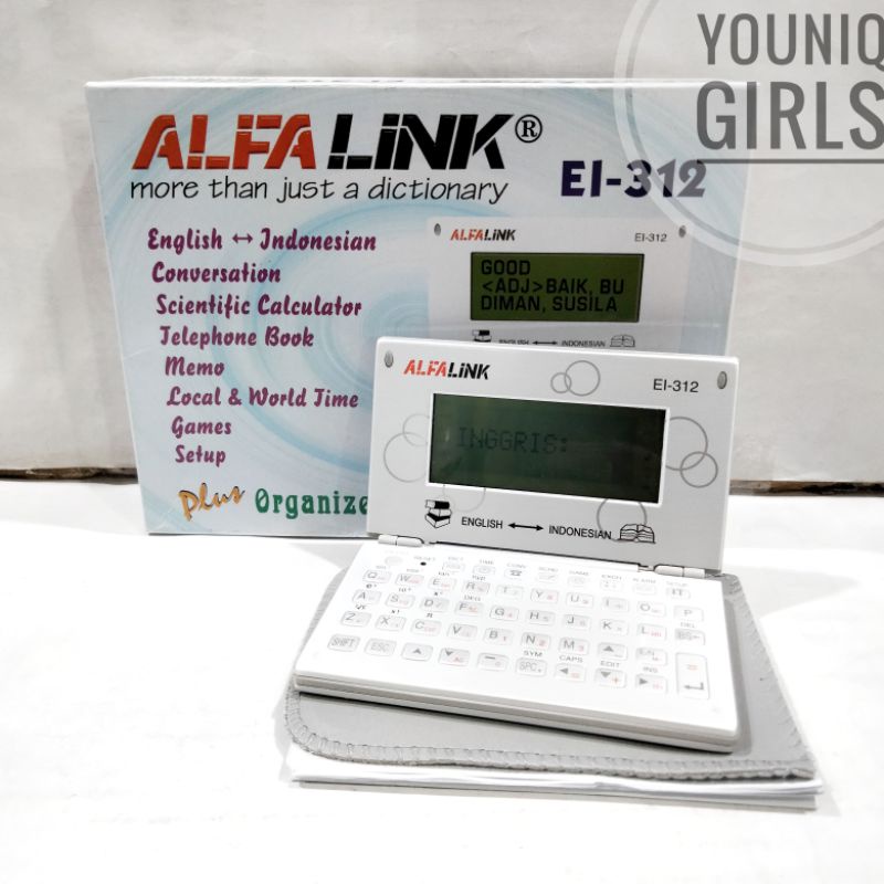 ALFALINK EI-312/Kamus bahasa Indonesia-Inggris
