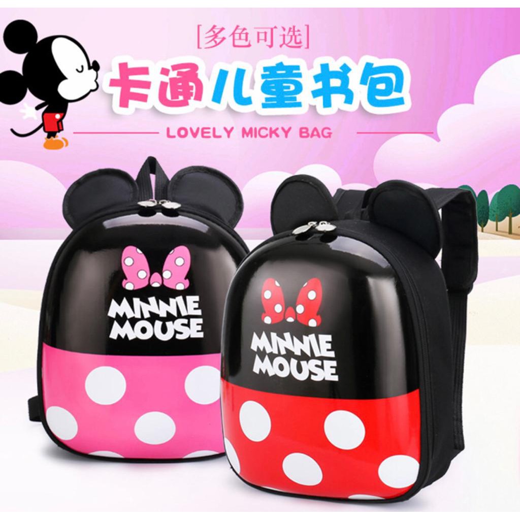 [Jualsemua18](RS01)Ransel Backpack Mickey yang lucu dan imut yang tampilan depan kokoh anti air