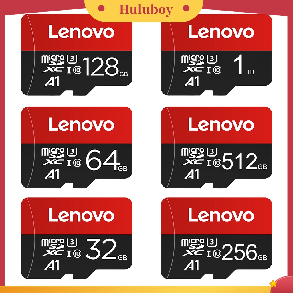 Kartu SD TF Flash Card 32GB / 64GB / 128GB / 256GB / 512GB / 1024GB Untuk Lenovo