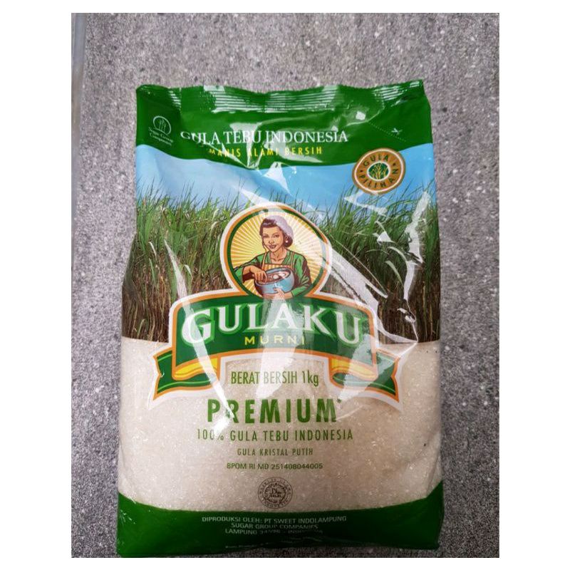 

Gula pasir pack Gulaku Hijau 1kg