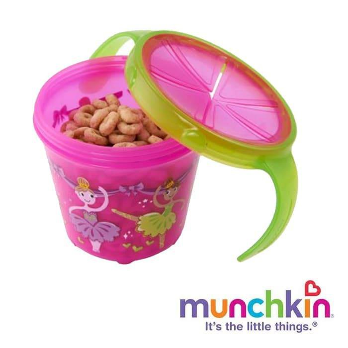 Munchkin Deco Snack Catcher - Snack Funny Box Kids BPA FREE