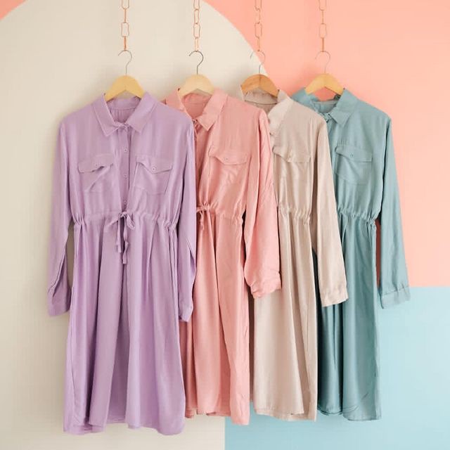 Tunik rayon tunik rayon polos viscose premium terlaris tunik katun rayon premium murah