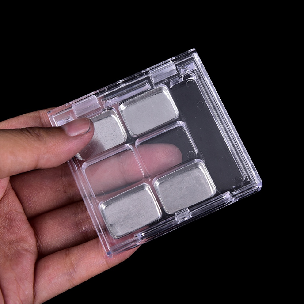 Newbaby Kotak Kosong 6 Sekat + Palet Untuk Eyeshadow / Lipstick / Bedak