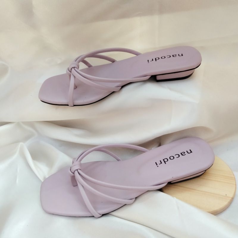 NACODRI - MORRE sandal tali wanita heels 2cm