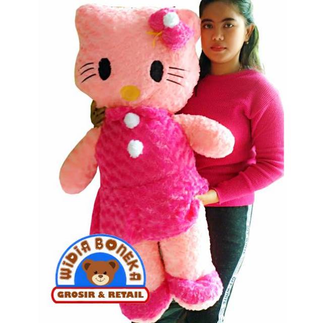 Boneka Hello Kitty mbo 1 Meter Besar / Big