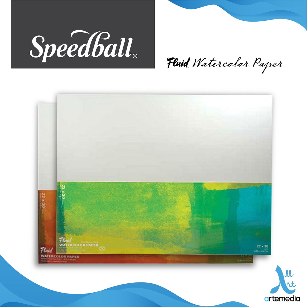 

Speedball Fluid 22x30 inch Watercolor Paper