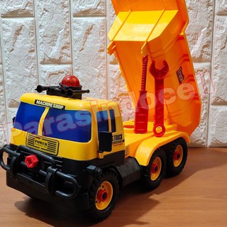 GFY Mainan Truk  Muatan Dump Truck Mobil Truk  Pasir  