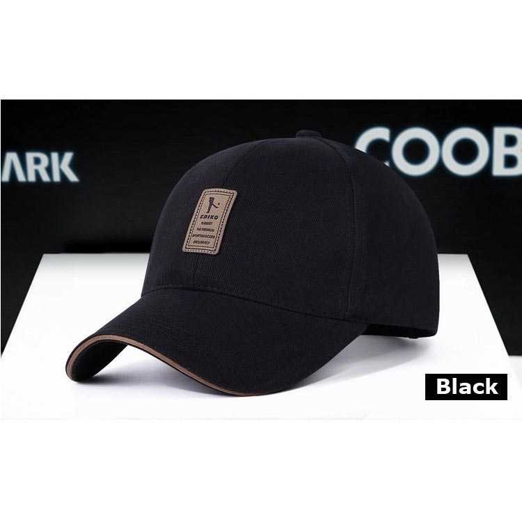 EDIKO Topi Baseball Golf Logo Ediko Sport Fashion topi pria wanita sport