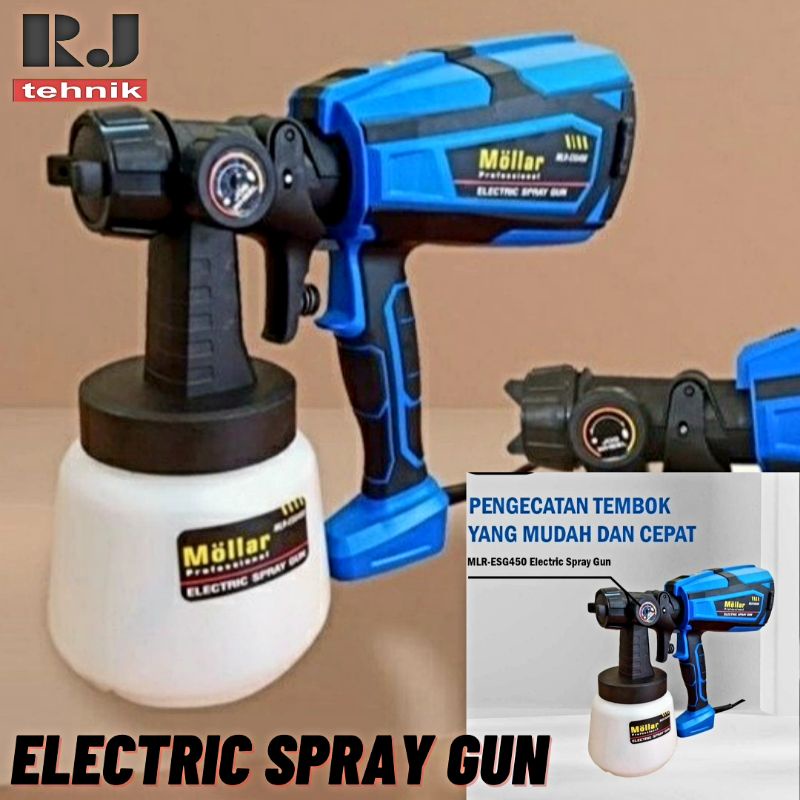 Spray Gun Listrik Electric Paint Zoom 450 watt Murah