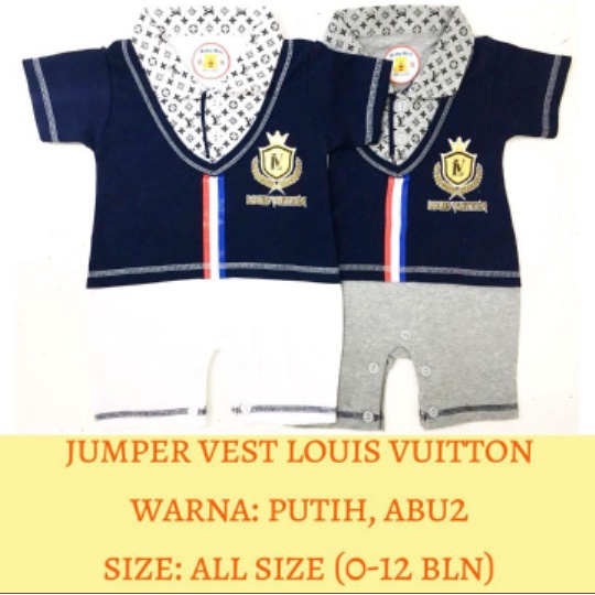MOMO - BJ53 Jumper LUIS romper bayi baby baju celana anak laki boy bali