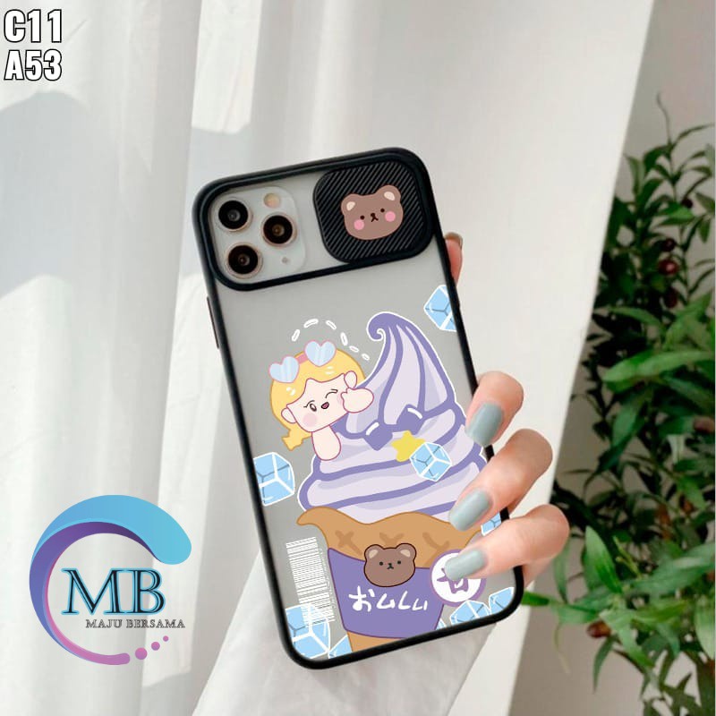 SS078 SOFTCASE slide KARAKTER  REALME 2 PRO C1 C2 5 5I 5S C3 C11 C12 C25 NARZO 30A 7I C17 MB2379