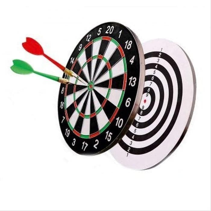 Papan Dart Board Game Besar 17 inch - 43 cm