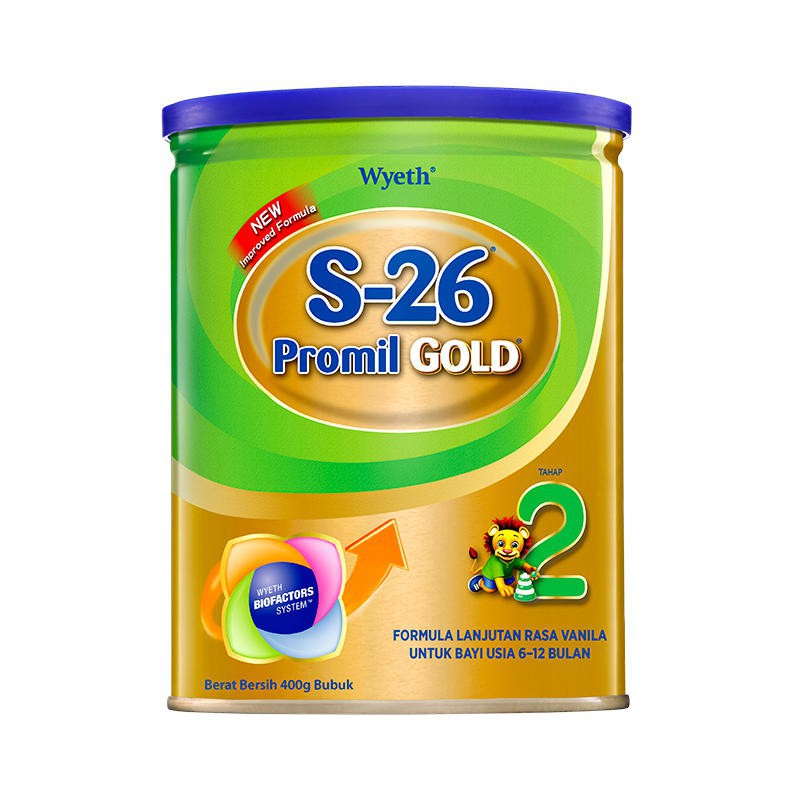 

S-26 Gold Promil Tahap 2 400 GR