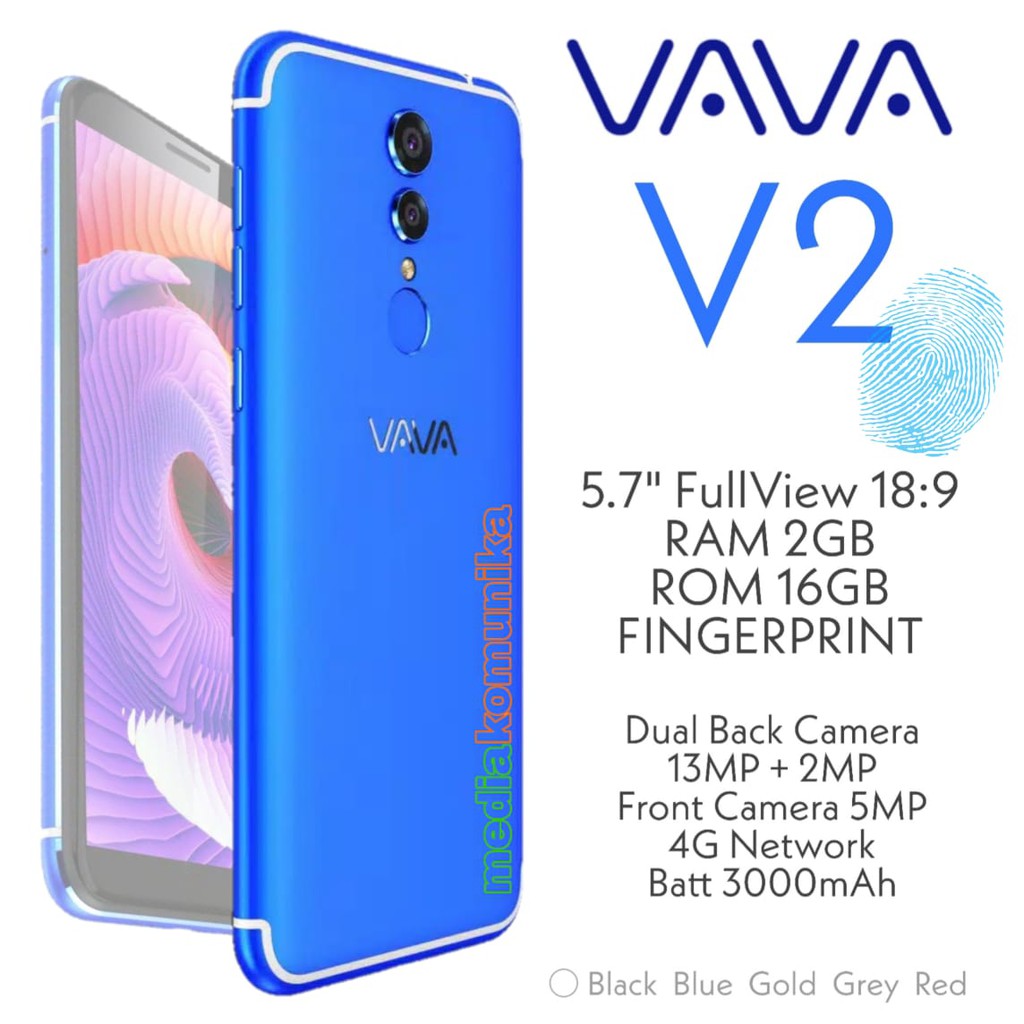 Ram 2gb Vava V2 Hp Android Murah 4g Layar 5 7 Inch Ram 2gb Rom 16 Gb Face Id Fingerprint Shopee Indonesia