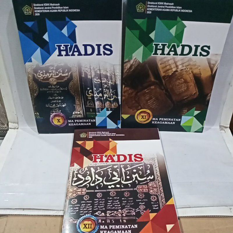 

buku satu paket hadis madrasah Aliyah peminatan keagamaan