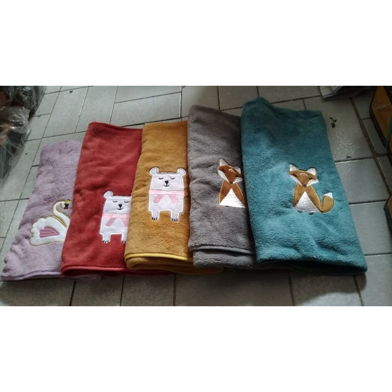 Handuk microfiber anak 50x100cm