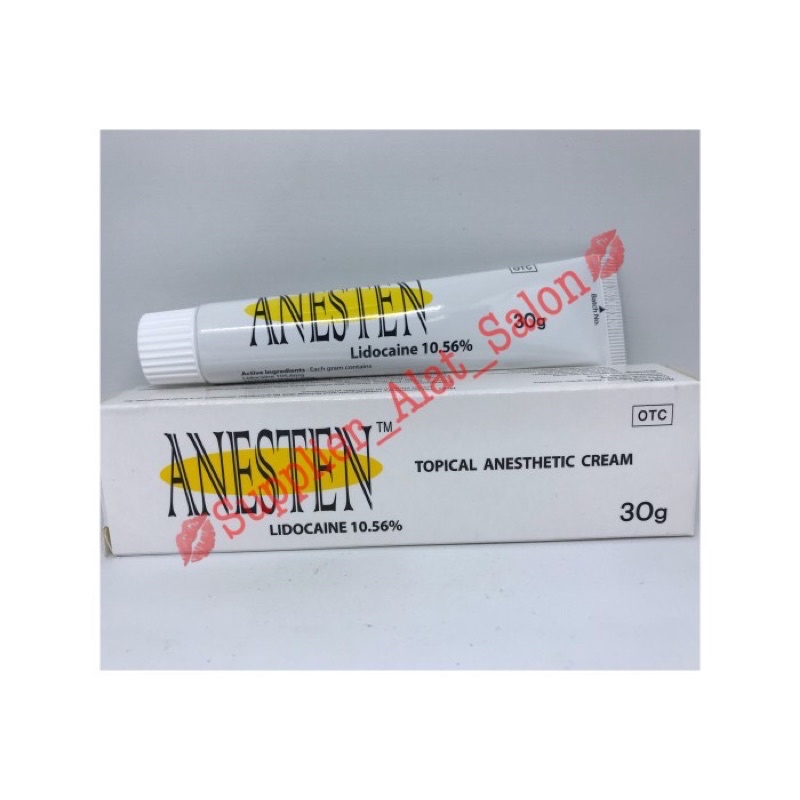 Anesten Topical Anesthetic OriKOREA Lidocaine10.56 anastesi obat kebas cream baal 30gr