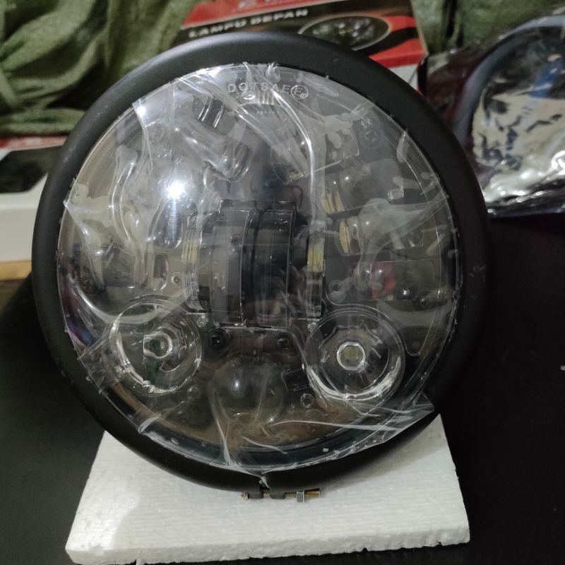 LAMPU DYMAKER COSTUM SUPER RETRO 5.75 INCH SAMA BATOK PALA LAMPU