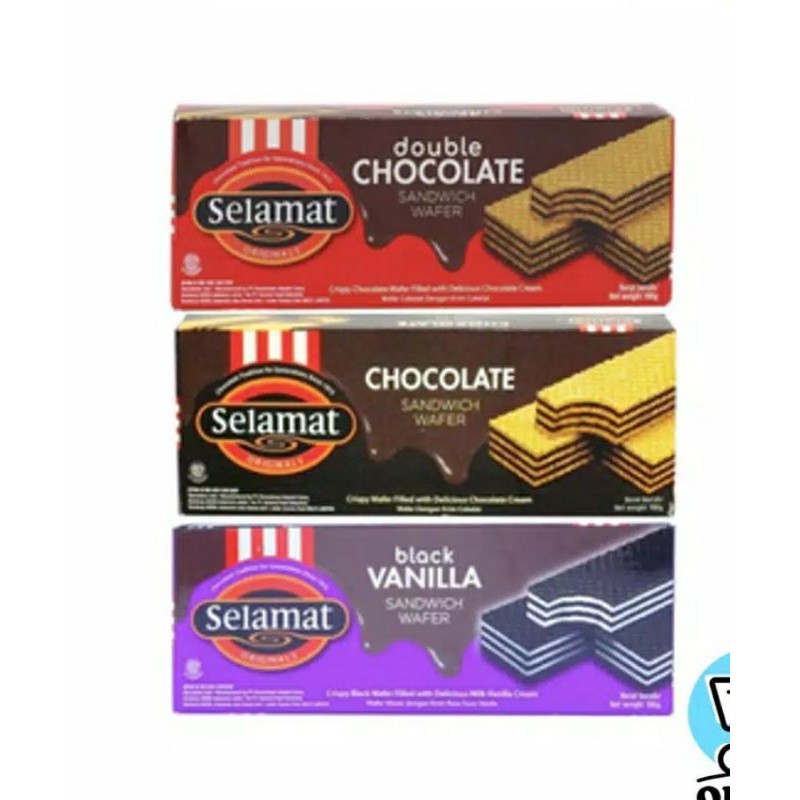 

SELAMAT WAFER CHOCOLATE/DOUBLE CHOCO 198gr