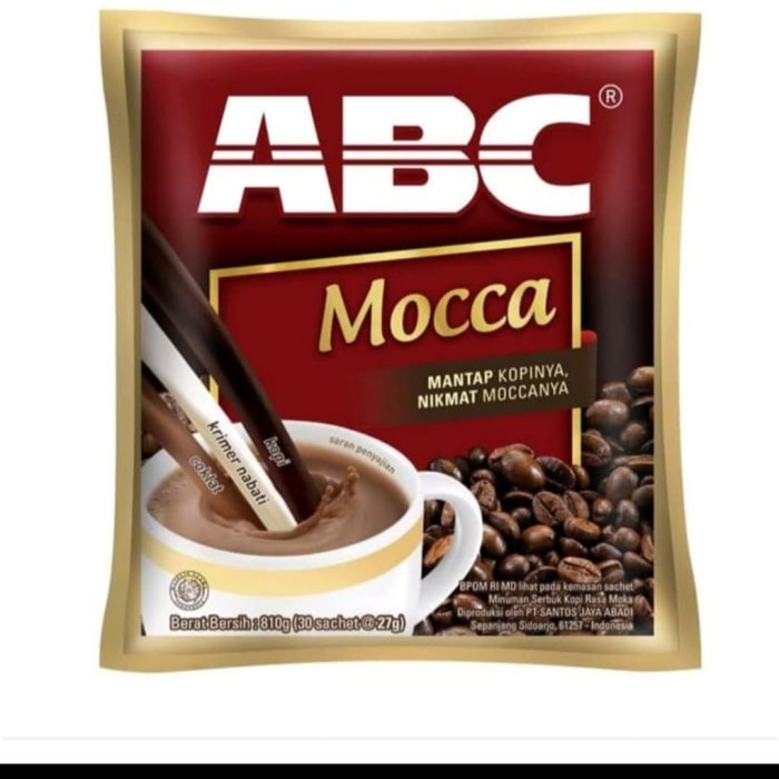 

Kopi Abc Mocca 5 x 27 Gr