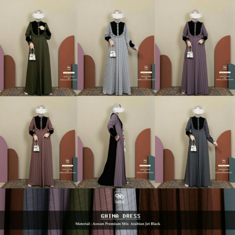GHINA DRESS BY NABE