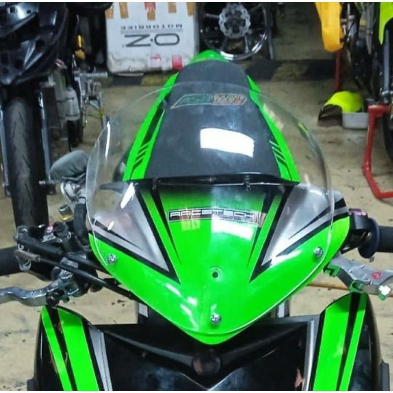 Batok balap mx king fullset. Windshield MX king. batok MX king buta