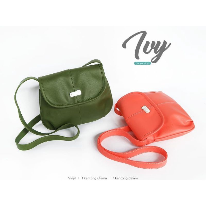 TAS SELEMPANG IVY RUMAH WARNA MURAH , OFFICIAL STORE , TAS SELEMPANG MURAH , (+ SLOT TAS  11", 13.3"