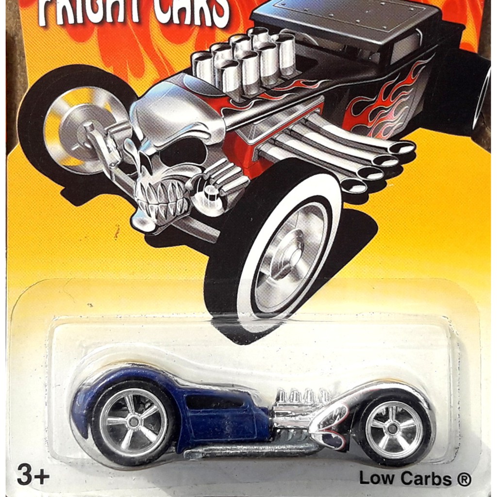HOTWHEELS FRIGHT CARS LOW CARBS 2007 BIRU