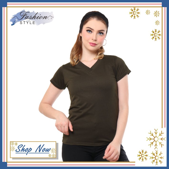 KAOS POLOS WANITA / KAOS WANITA / KAOS WANITA MURAH / KAOS PINK / KAOS POLOS HITAM / KAOS KATUN