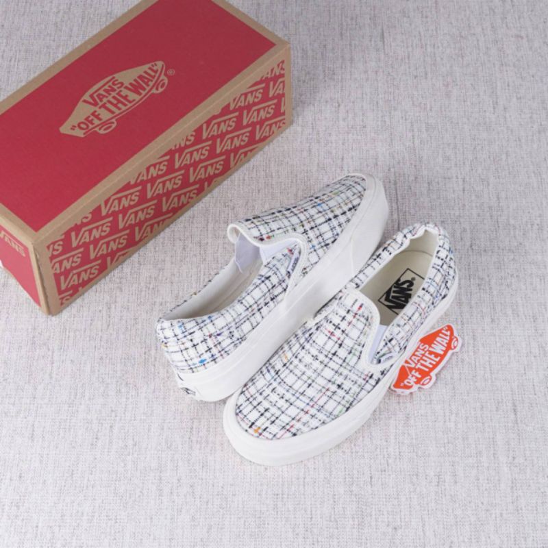 Vans Slip On Woven Plaid