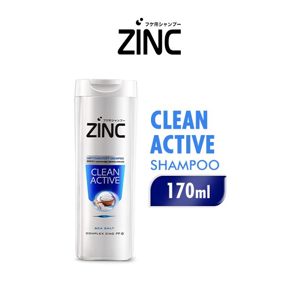 ZINC Clean Active Shampoo Anti Ketombe