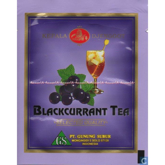 Kepala Djenggot Blackcurrant Tea 30gr Blackuren Teh Blakaren Kepala Jenggot Bubuk Black Currant