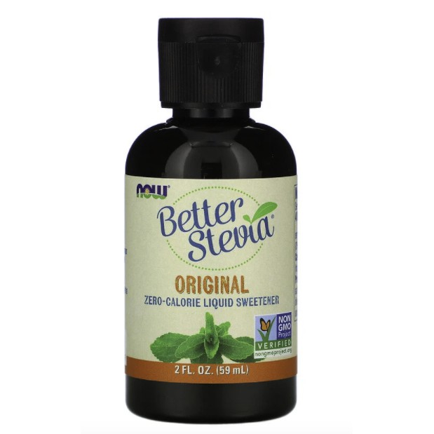 

Now Foods Better Stevia Zero-Calorie Liquid Sweetener 59 ml