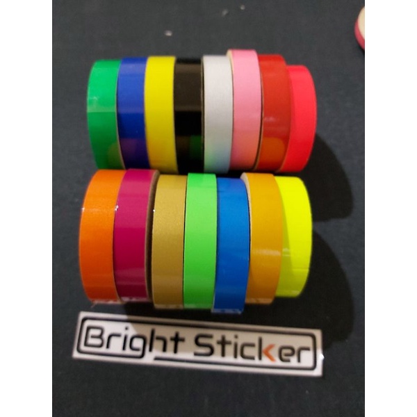 STICKER LIST GULUNG LIST VELG 1 CM REFLECTIVE