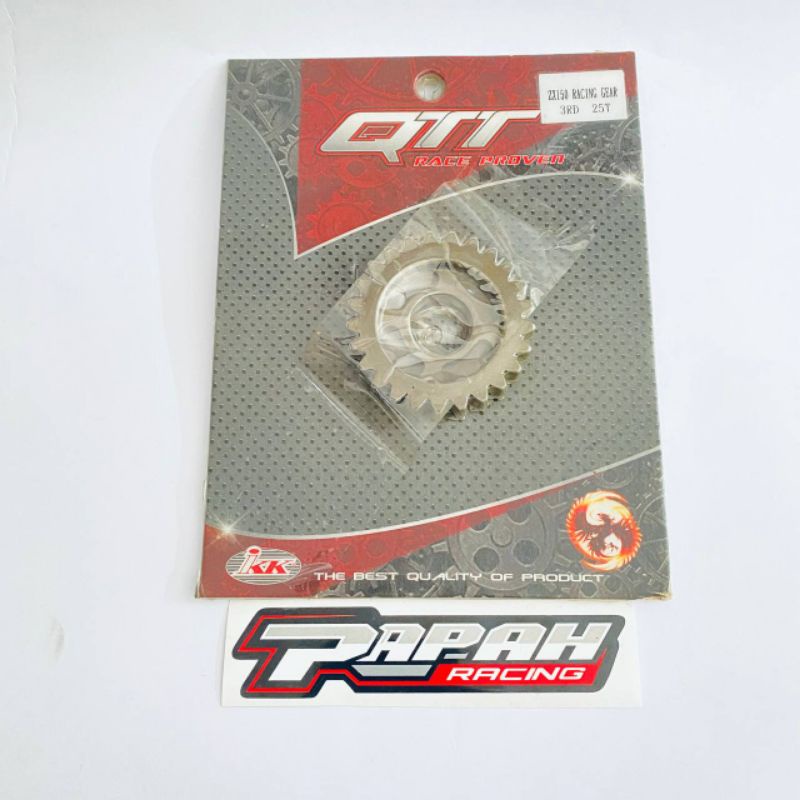 GIGI RASIO QTT NINJA 3RD-25T