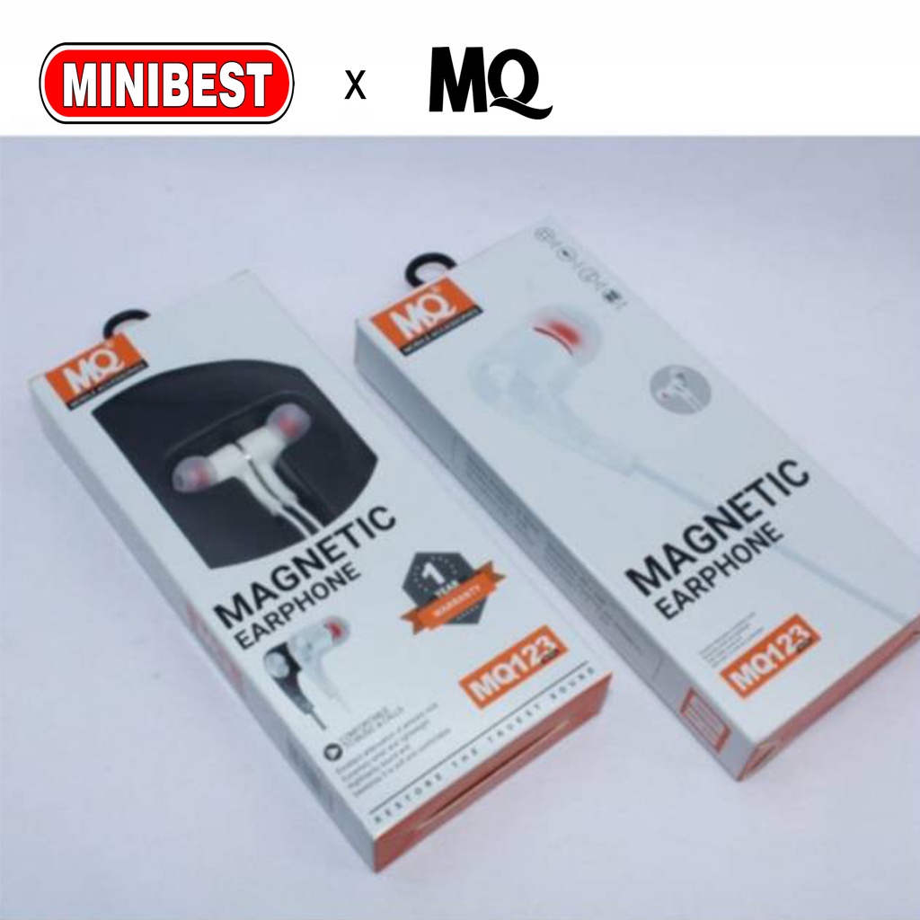 [MB] Original Stereo Headset/Earphone/Handsfree Magnetic Super Big Bass MQ123