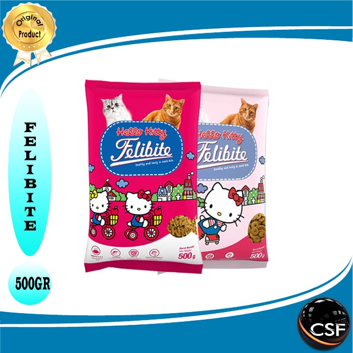 Makanan Kucing Felibite Hello Kitty 500gr Freshpack