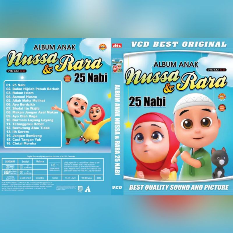 Kaset Music NuSa dan RARA 25 Nabi