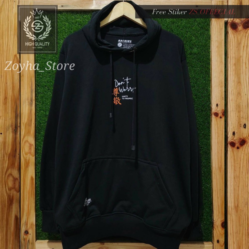 sweater hoodie pria distro original MR DEE dan KACIOS switer cowok MURAH jumper simple TEBAL unisex