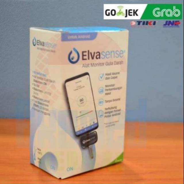 ELVASENSE Alat Monitor Gula Darah - ON