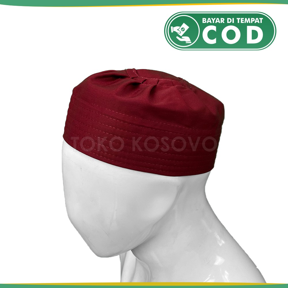 GROSIR (10 Pcs) Peci Kopiah IJAZI Katun Polos Hijau Hitam Putih Abu Maroon Kopiah Sholat Santri Pria Dewasa Anak Laki Kopyah Bulat Haji Habib Syeikh Syech Haqqani HQ Kopeah Pesantren Malaysia Assagofah Terompah Oman Madinah Mesir Turki Ori NU Paket Usaha