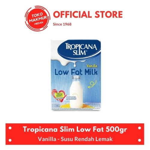 TROPICANA SLIM LOW FAT VANILLA 500GR