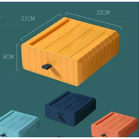 Serbagrosirmurah 1 Sekat Rak Kosmetik Plastik Drawner Tempat Penyimpanan Barang Laci  Rak Kosmetik Tempat Penyimpanan Barang Laci Storage Organizer Rak Kamar Mandi Tempat Penyimpanan Serbaguna Kotak Penyimpanan