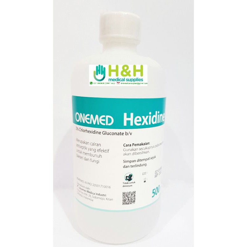 Larutan Irigasi Endodonti Klorheksidin / Chlorhexidine Glukonat Indodent HEX / Hexidine