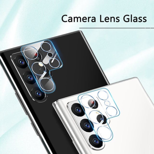 SAMSUNG S22 / S22 PLUS / S22 ULTRA / S21 / S21 PLUS / S21 ULTRA TEMPERED GLASS CAMERA ANTI GORES KAMERA