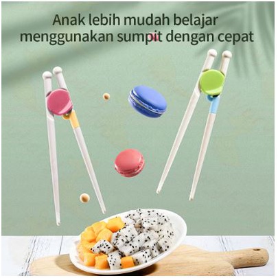 Sumpit Belajar Anak Balita Children Training Chopstick Weaning SUMPIT ANAK Sumpit Belajar Anak Bayi Children Training Chopsticks sumpit polos untuk anak belajar makan bagi balita