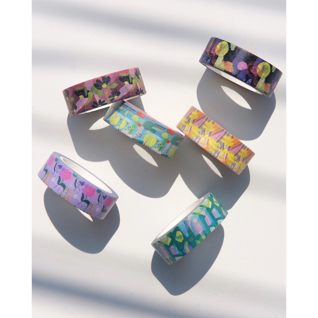 

Pack Of 3 Tropical Washi Tapes